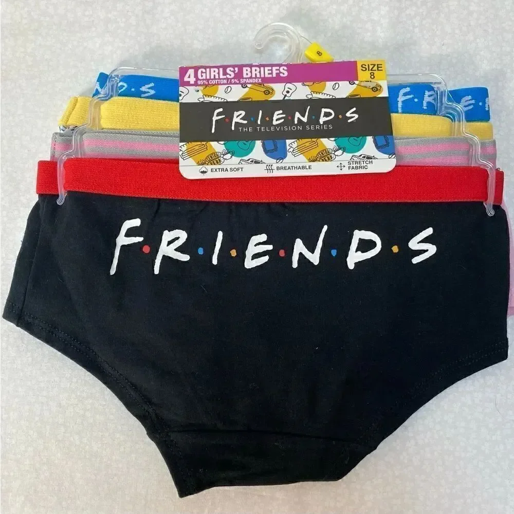 Warner’s Bros FRIENDS Girls Friends Underwear Brief 4 Pack